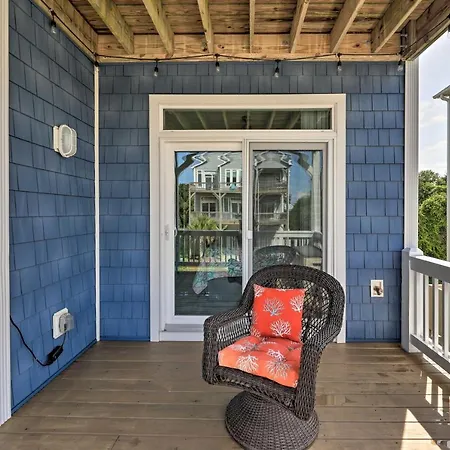 Charming Surf City Home With Elevator Walk To Beach